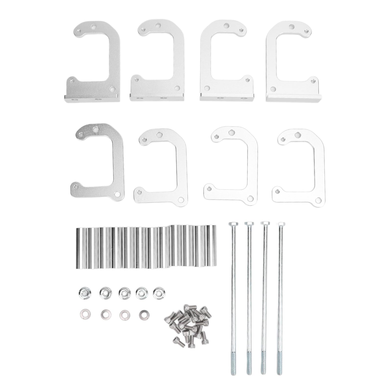 LS Coil -Umzugsklasse mit Spulenverlagerungsklassen Remote Mount 551562 für LS -Swap, Kompatibel mit LM7 LR4 LQ4 L59 LQ9, für LKW -Vorräte (SILVER) von aqxreight