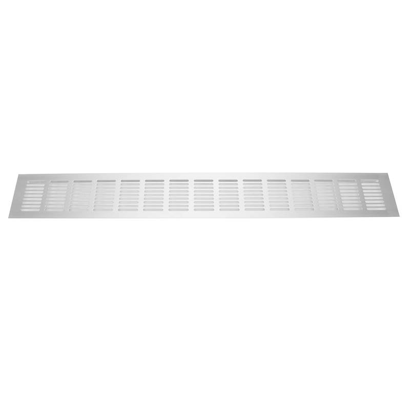 Lamellengitter, 600x80mm Airflow Vent Belüftungsplatten Fensterläden Lamellengitter Aluminiumlegierung für Wohnmobilschränke von aqxreight