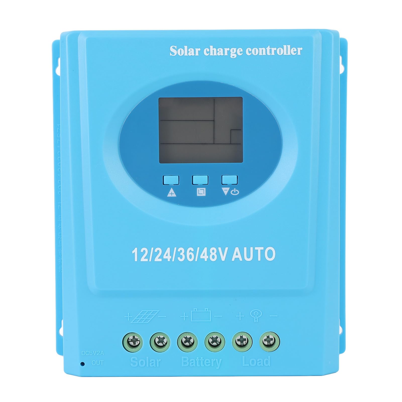 MPPT Solar Ladungscontroller 12V 24 V 36V 48V Auto Effiziente Umwandlung Solar Ladegerät für LifePO4 Versiegelte Gelbatterien (100A) von aqxreight