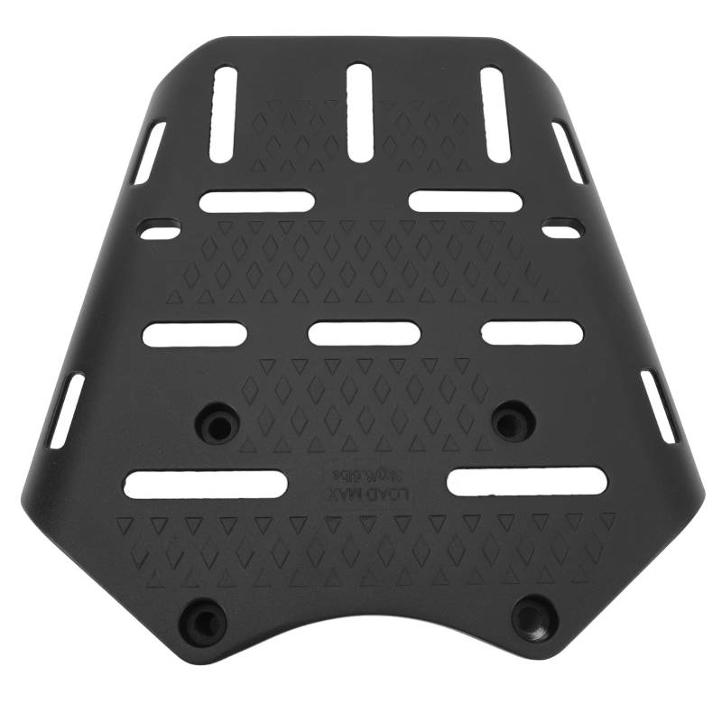 Motorrad-Heckgepäckträger, Heckträger aus Aluminiumlegierung, Gepäckaufbewahrung, Gepäckhalterung für PCX 125 150 160 2014 Bis 2024, Motorrad-Heckträger (BLACK) von aqxreight