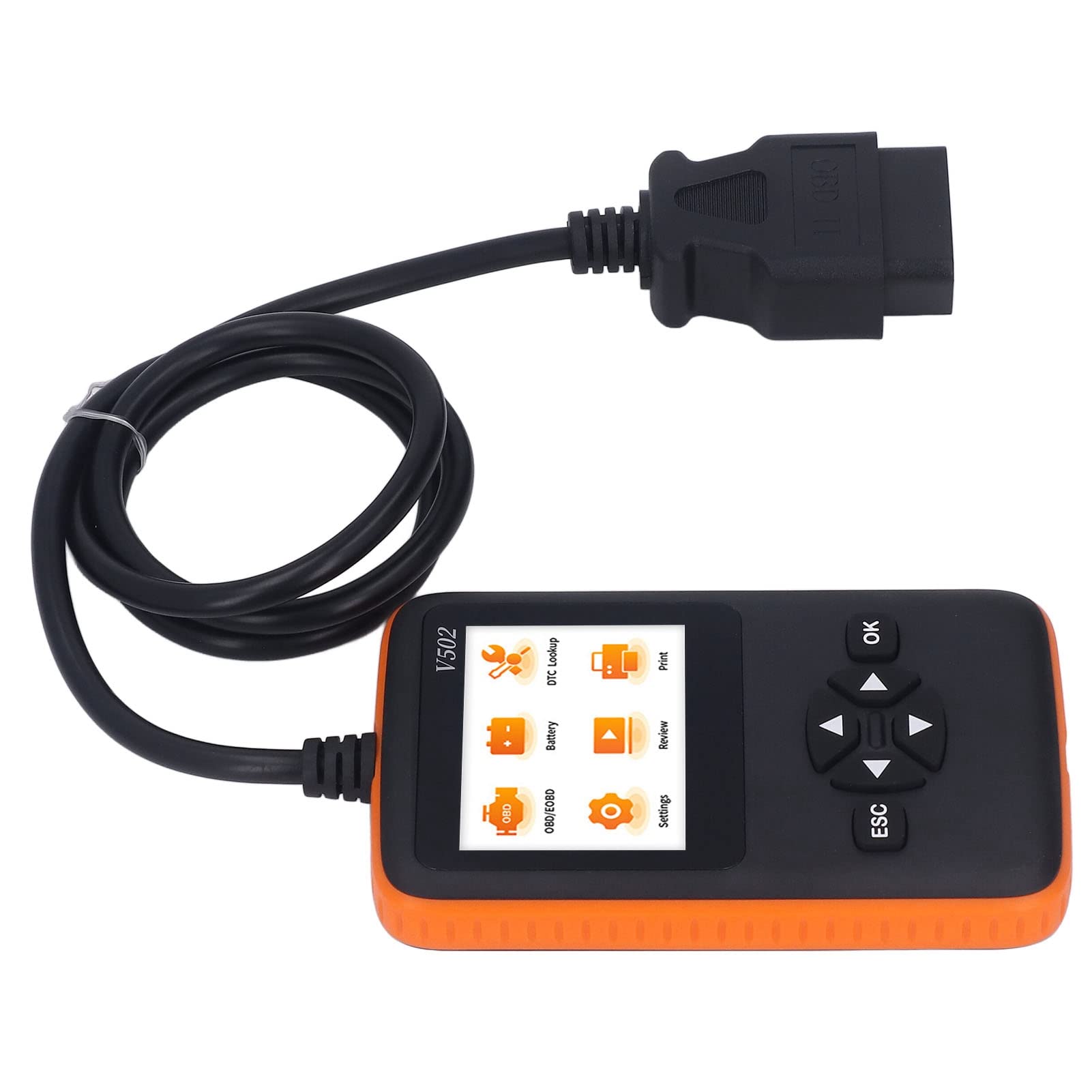 OBD2 Scanner CAR Code Reader, Support -Leser -Benzinmodelle, Clearing -Fehlercodes, Status, Sauerstoffsensor -Test, Diagnose -Scan -Tool für CAR -Diagnosewerkzeug, Erweiterter von aqxreight