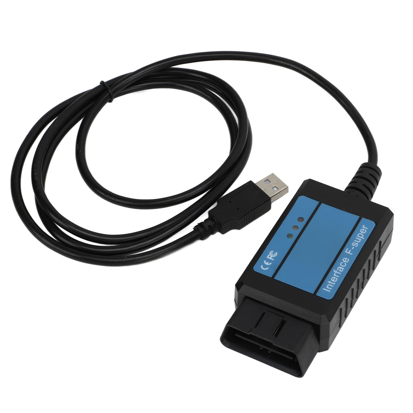 OBDII Code Reader Engine Speed ​​Oxygen Sensor ABS System EOBD Auto Scanner Adapter Testing Tool Replacement for, Lancia with LEDs Indicating TX and RX for Each Car Owner and von aqxreight