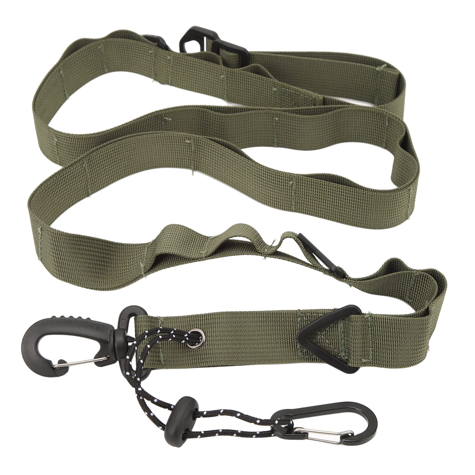 Outdoor-Mehrzweck-Schultergurt für die Aufbewahrung von Campingwerkzeugen, Nylon-Camping-Aufbewahrungsgurt, Camping-Bezahlung (Green) von aqxreight