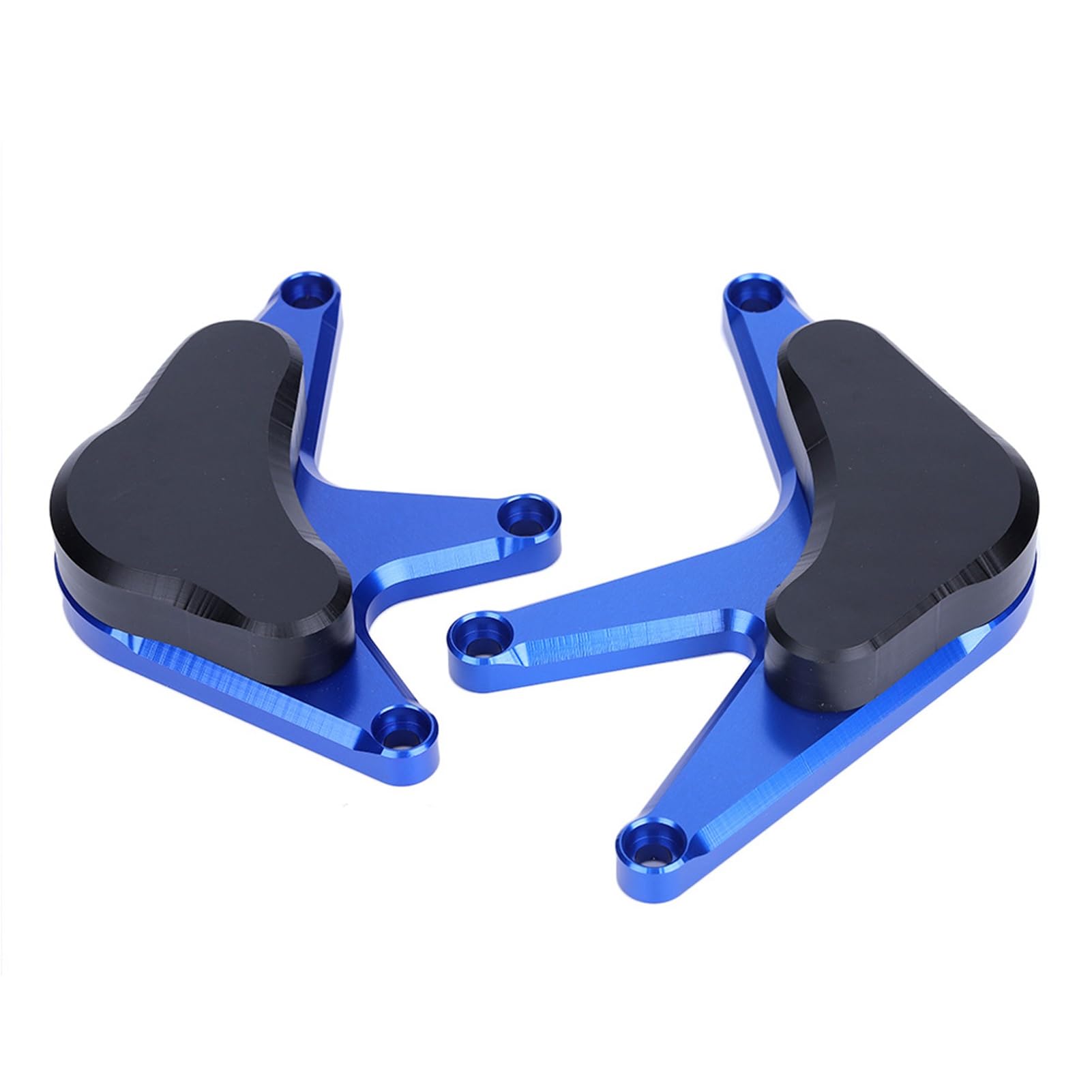 Premium-Aluminium-Motorabdeckungs-Schiebeschutz-Set für CBR1000RR 2008–2012, mit Guter Haltbarkeit und Korrosionsbeständigkeit, Hellem und Glattem Design, Passend Zum (Blue) von aqxreight