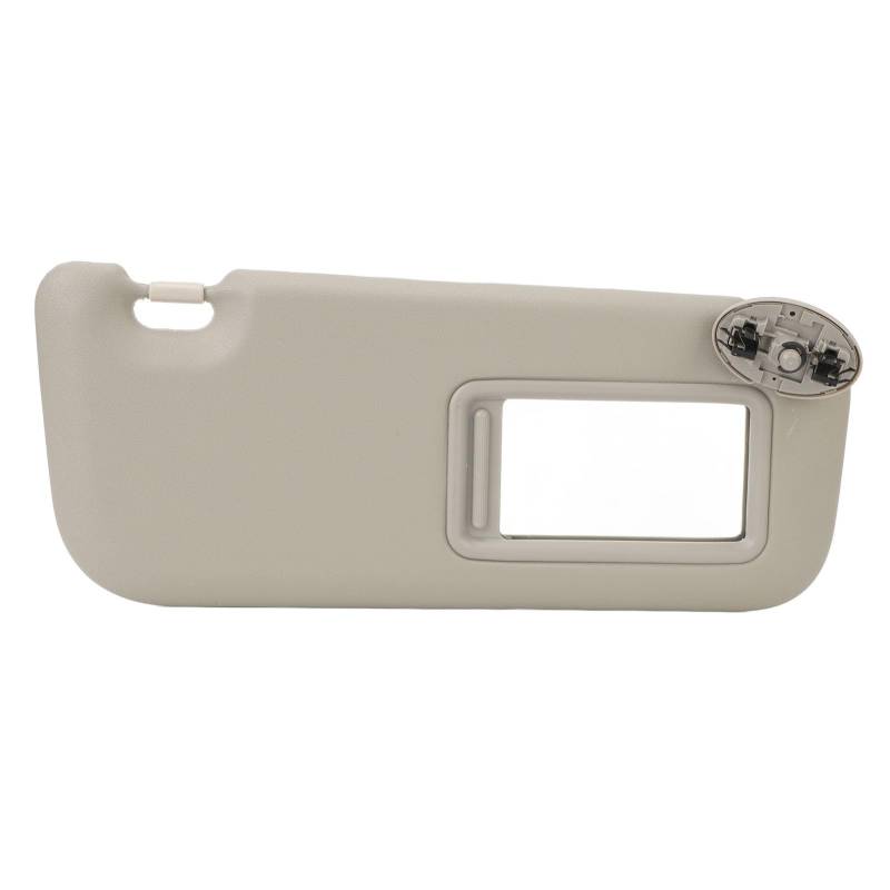 Premium Beige Pu Car Sun Visor Mirror mit Make -up Mirorr, Ersatz für 20072013, Blocks -Strahlen, Fügt Stil Hinzu (Rechts) von aqxreight