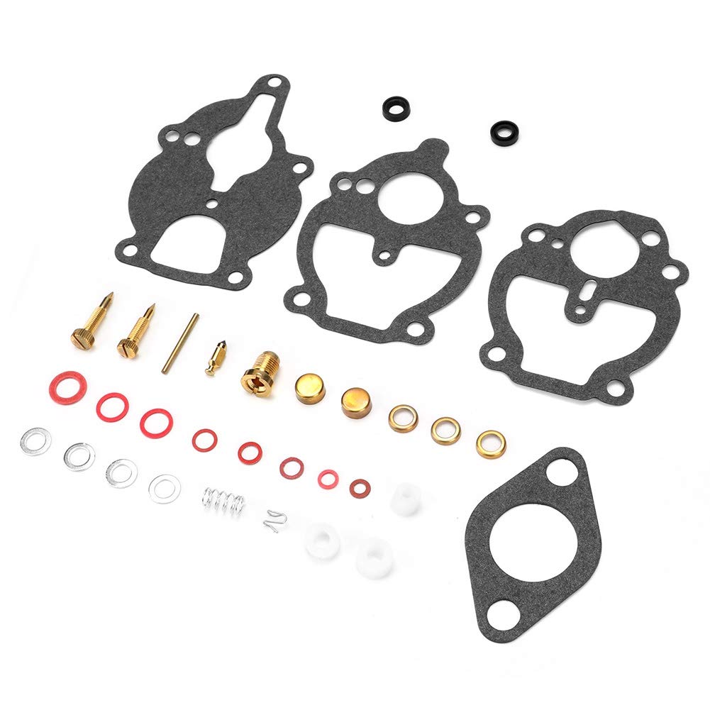 Professionelles Vergaser-Umbauset aus Metall und Gummi, Klein und Leicht, Einfach zu Installieren, Komplett und Langlebig, Passend für K2112 IH Wisconsin Allis/, mit R121 von aqxreight