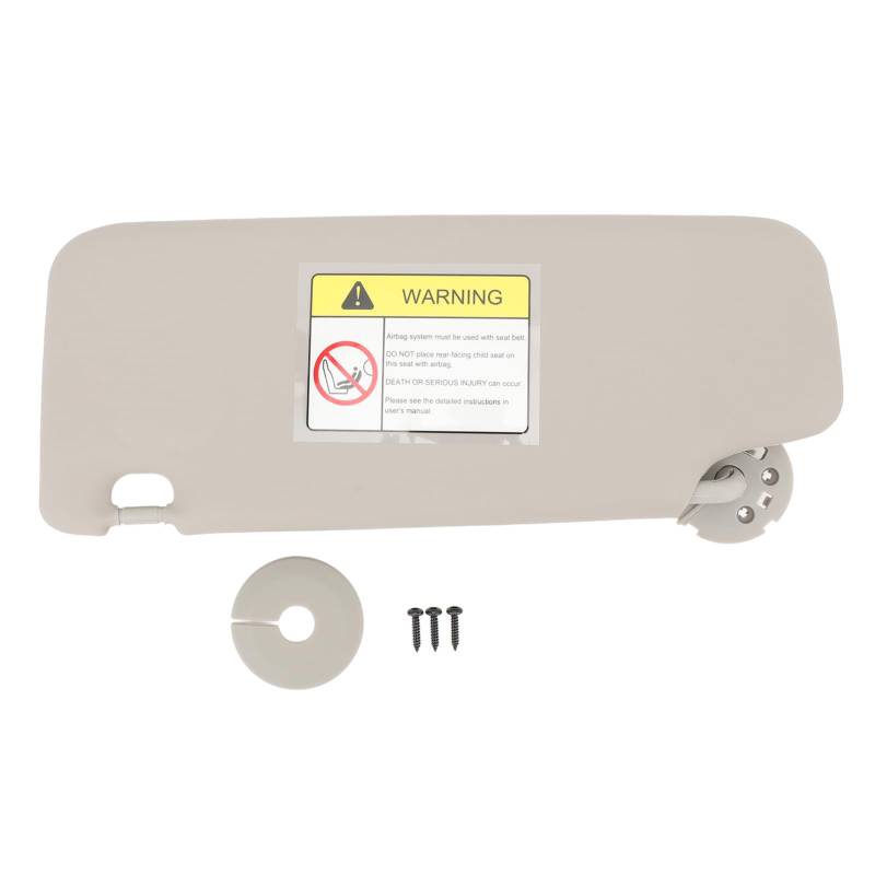 Sonnenschutz für den Innenraum Sonnenblende, Hoch Temperatur Beständige ABS-Kunststoff Grau (Rechts OE: 95034256) von aqxreight