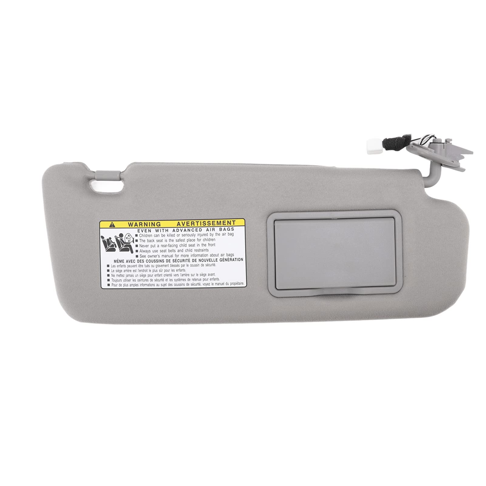 Sunvisor Assy Grey UV Blocking 852013K010qd Sun Visor mit Spiegel Direktes Auto Im Austausch von Sonnenvisor Ersatz für Sonata 2006-2008 (Rechts) von aqxreight