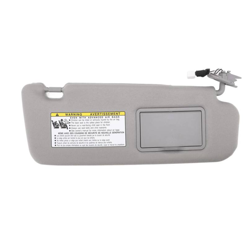 Sunvisor Assy Grey UV Blocking 852013K010qd Sun Visor mit Spiegel Direktes Auto Im Austausch von Sonnenvisor Ersatz für Sonata 2006-2008 (Rechts) von aqxreight