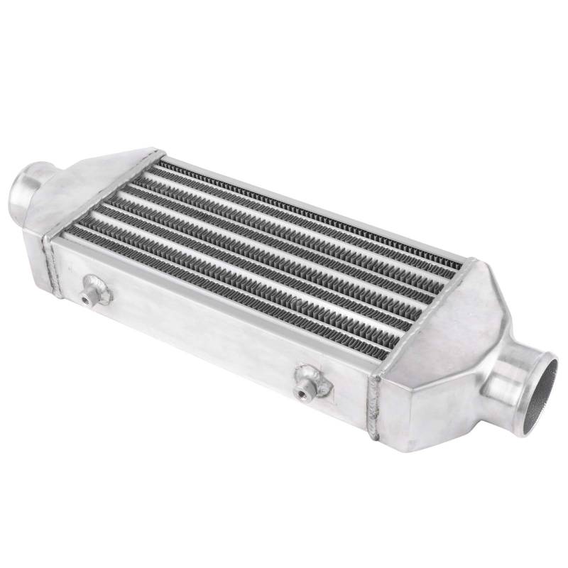 aqxreight Universal Turbo Intercooler Frontmontage 65mm Einlasskühler 300x160x65mm Autozubehör von aqxreight