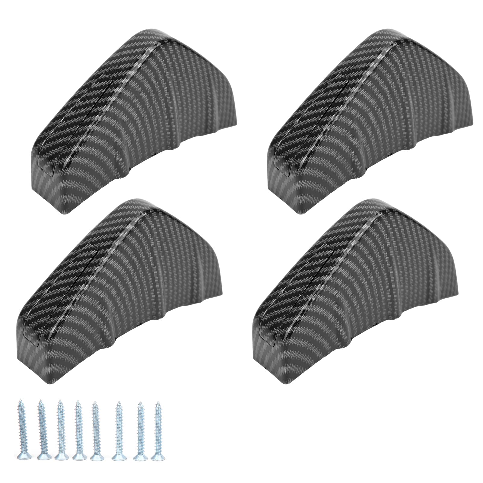 Universeller Heckspoiler -Flossenschwanz Unterer Stoßfänger Lippendiffusor Splitter mit Schnalle Verbesserung der Fahrzeugstabilität und Aerodynamischer Leistung für Visuelle von aqxreight