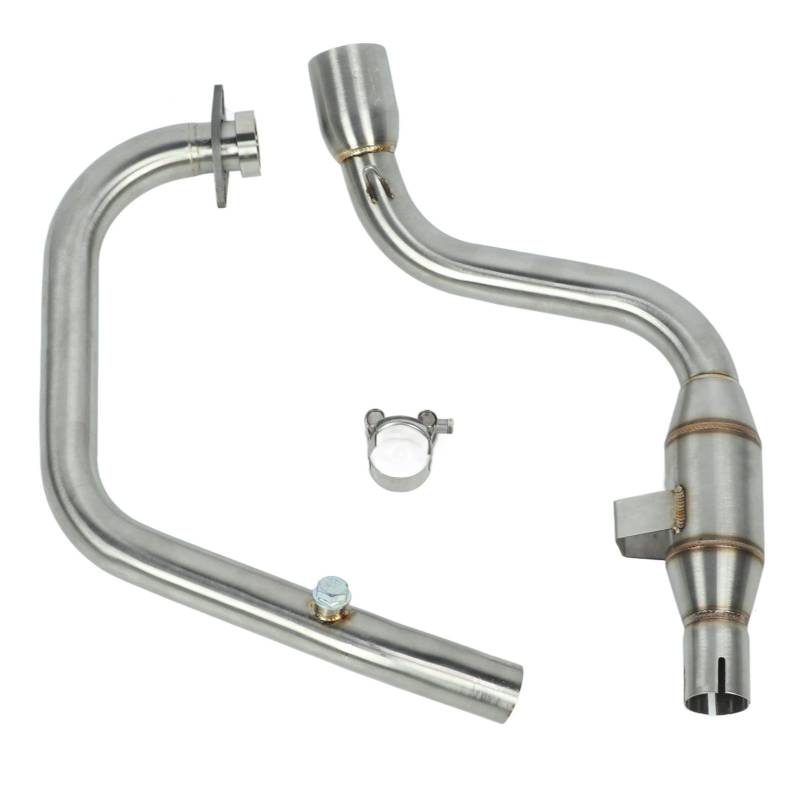 Vordere Mittlere Auspuffrohr Muffler Link Pipe Kit von aqxreight