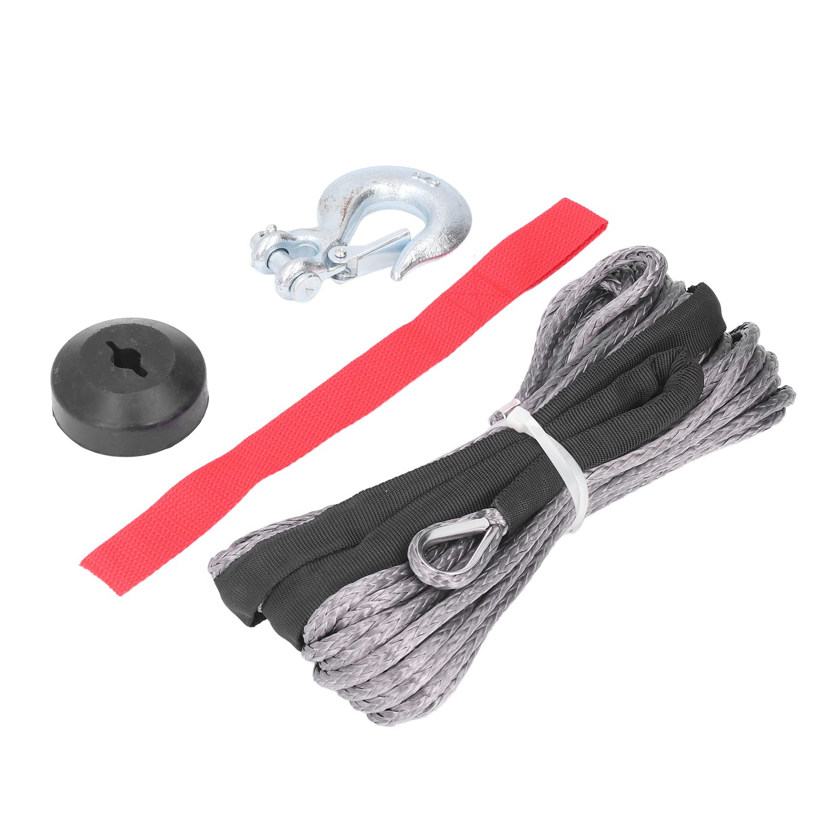 Wi-Seil-Set mit Sp-C-Haken-Gummistopper, 4400 Lbs, Belastungsverschleiß, Universell Mantel zu Grob Gewebt Se Dieses Kit Metall in und von Produkt Sogar von aqxreight