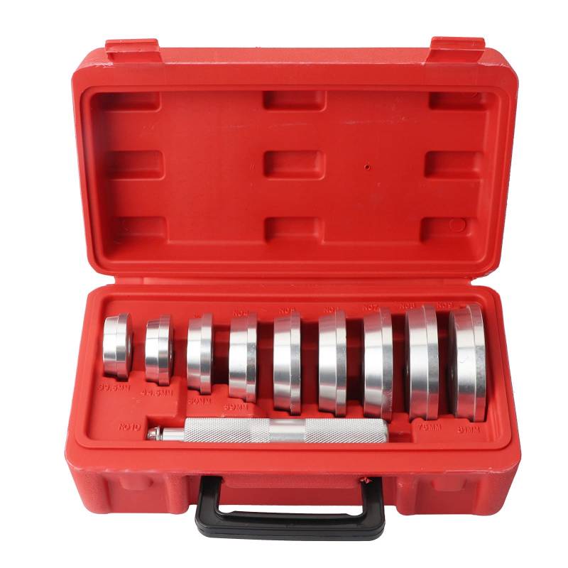 aqxreight 10-teiliges Professionelles Rad-Aluminium-Lager-Rennen-Dichtungstreiber-Set, Garagenwerkzeug, Radlager-Werkzeug-Set, Lager-Rennen-Dichtungs-Treiber-Set von aqxreight