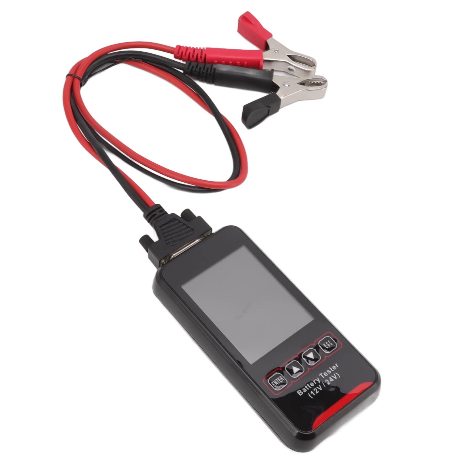 aqxreight Autobatterietester 12V 24V LCD-Batterielasttester Digitaler Batterieanalysator Fahrzeugwartung von aqxreight