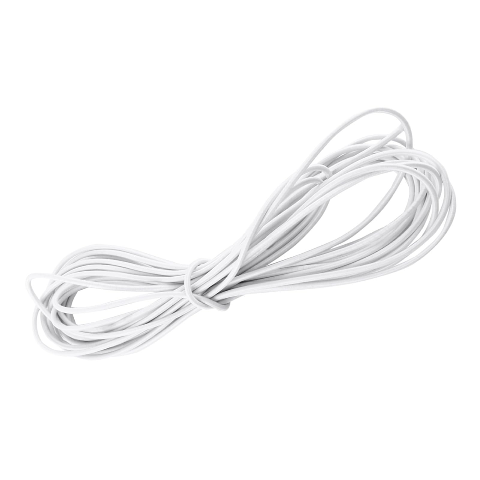 aqxreight Bungee -Kabel 10 M Leichtes, Starkes Elastisches Seil mit Polypropylenfaserkonstruktion, Wearresistant für Zelte, Gepäck, Strandschirme (White) von aqxreight