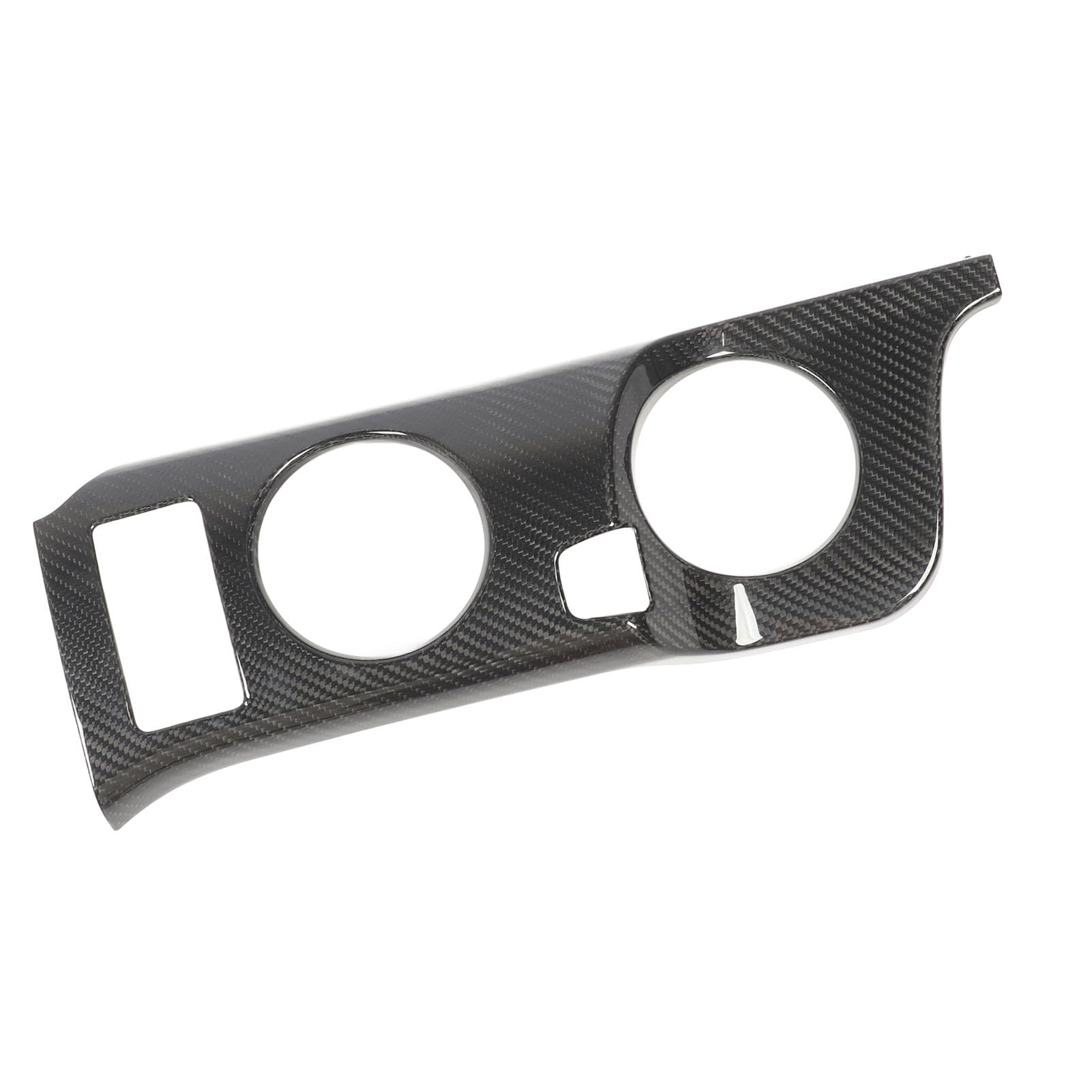 aqxreight Carbon Fiber Cup Holder Trim Luxus Dekoration Aufkleber für Fairlady Z RZ34 400Z 2022 von aqxreight