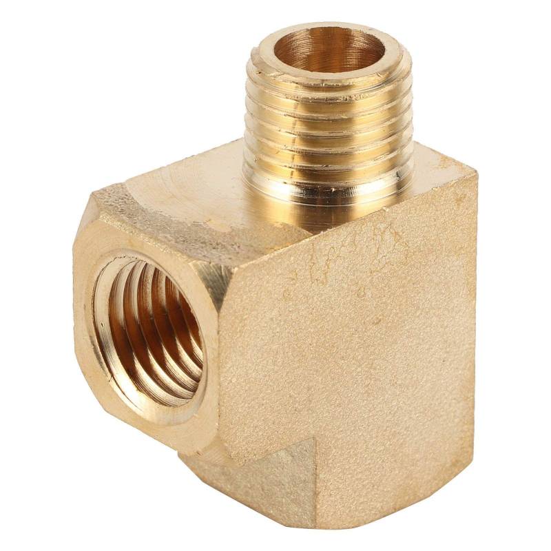 aqxreight - Messingrohrverschraubung, Barstock Street Tee, NPT 1/4 "Innenrohr x NPT 1/4" Au?enrohr x NPT 1/4 "Innenrohr von aqxreight