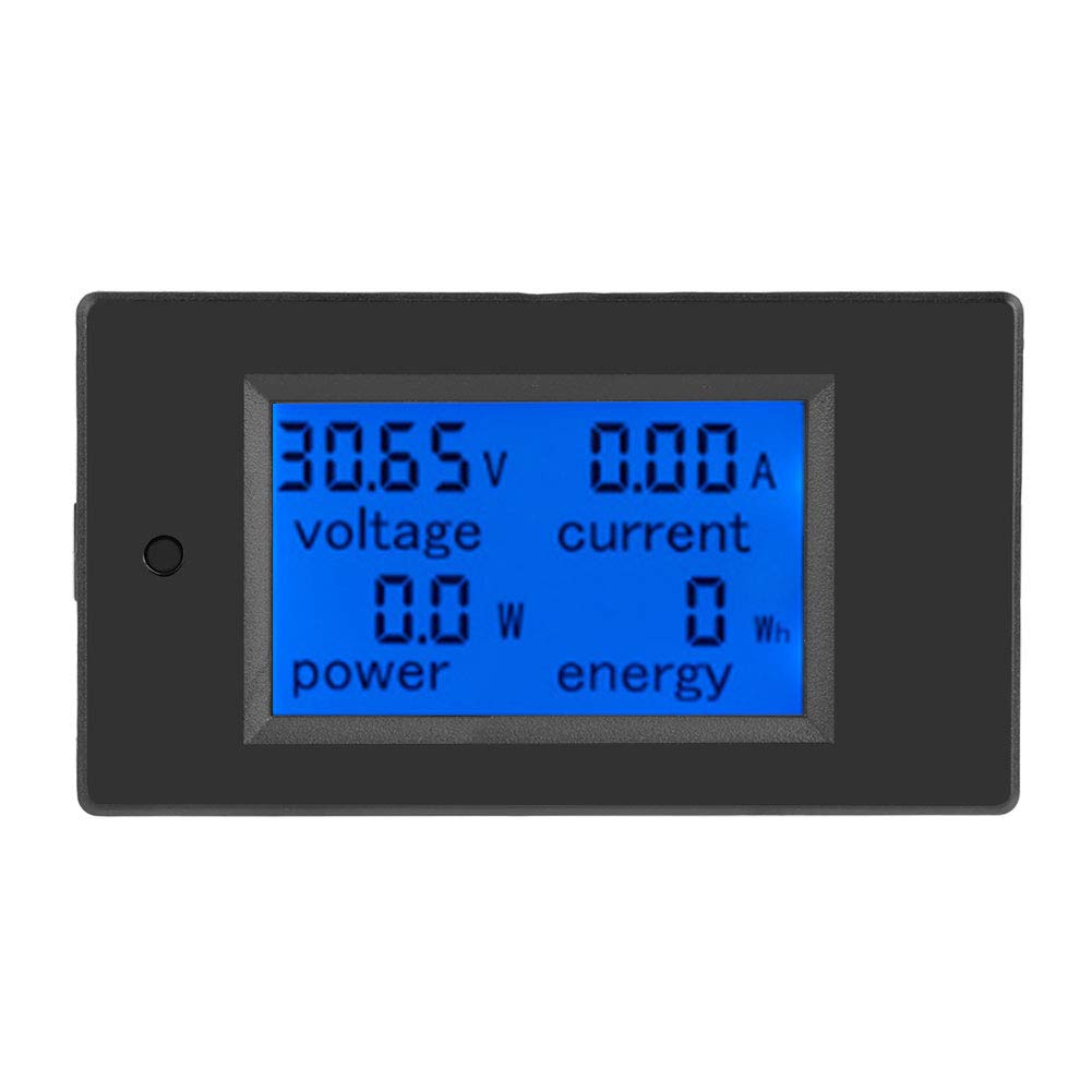 PEACEFAIR PZEM-031 Digitales Voltmeter DC 6,5–100 V 20 A/2000 W LCD-Amperemeter, Digitales Messgerät für Elektrische Energie, Spannung, Strom von aqxreight