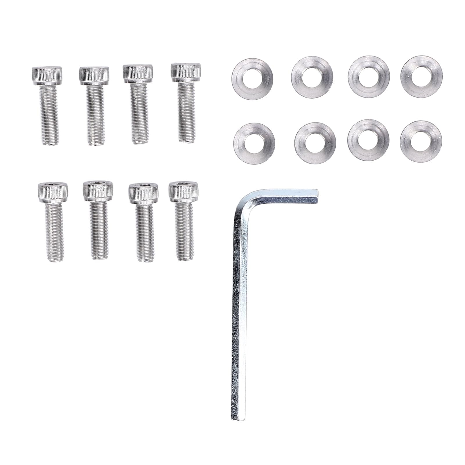 aqxreight Sockel -Kopfschrauben -Set M6 X 20 Mm Edelstahl, Austausch für Skidoo 600 800 Twin Cylinder, Verbesserung der Leistung und Zuverlässigkeit, Umfasst 205562060, 514054626, 17pcs von aqxreight