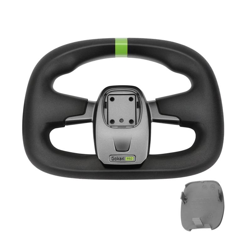 ARLVEKE Lenkrad-Kit kompatibel mit Segway Ninebot Gokart Elektro Kart Ersatz Zubehör (Schwarz für Gokart Pro) von arlveke