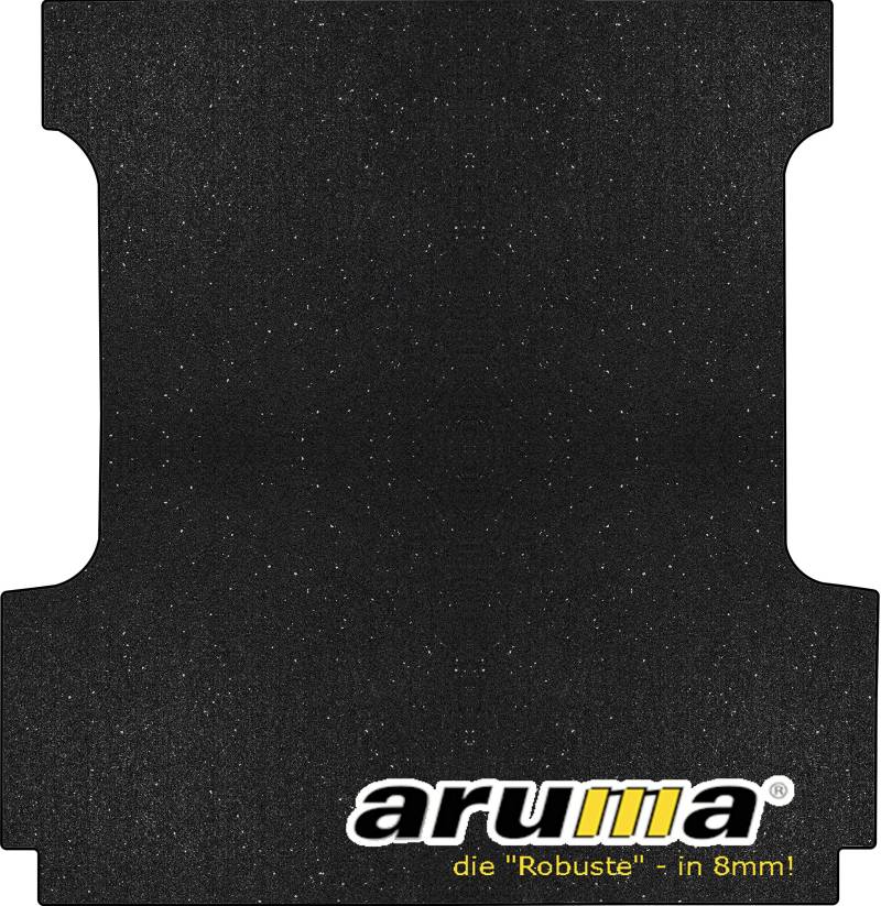 aruma® Antirutschmatte Laderaummatte, Boden, Doppelkabine, Pickup, mit original Laderaumwanne gemessen (ohne Mountain Top) ab Baujahr 12/2014 - Passend für F-150 Raptor von aruma