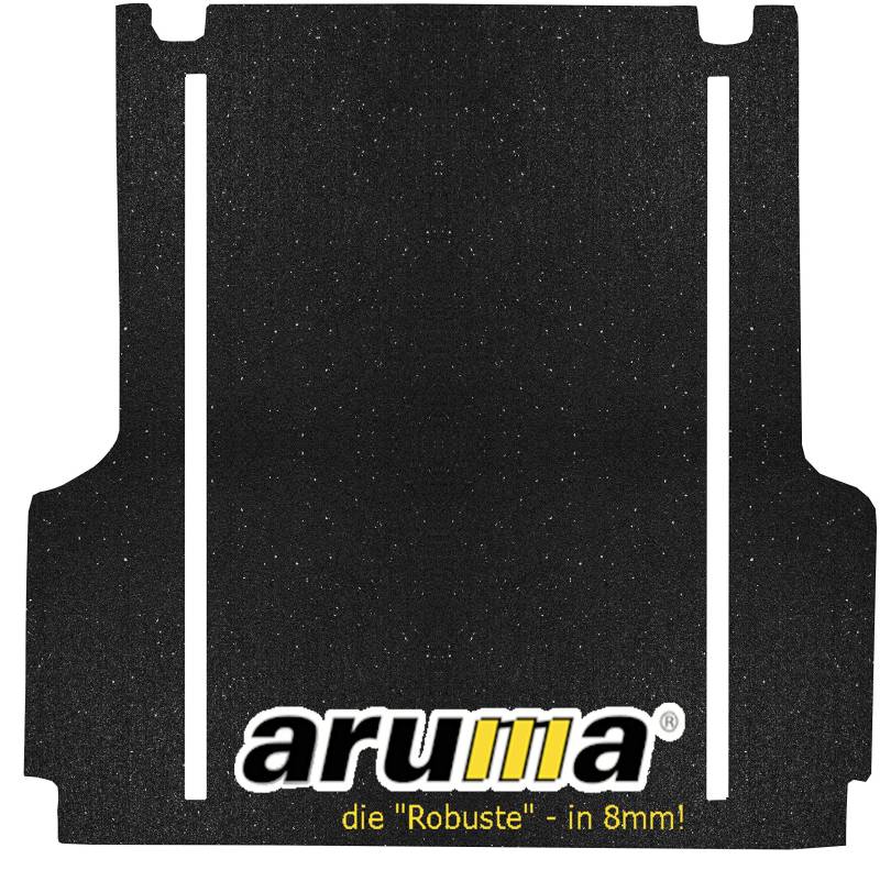 aruma® Antirutschmatte Laderaummatte, kompatibel VW Amarok Double Cab Pickup original Zurrösen und Schienensystem nutzbar mit original Laderaumwanne gemessen ab Baujahr 01/2010-01/2023 von aruma