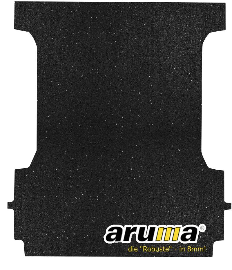 aruma® Antirutschmatte Laderaummatte, Boden Extrakabine, Pickup, mit original Laderaumwanne gemessen ab Baujahr 01/2016-08/2019 Passend für alle Ausstattungsvarianten: XL, XLT, Limited und WILDTRAK von aruma