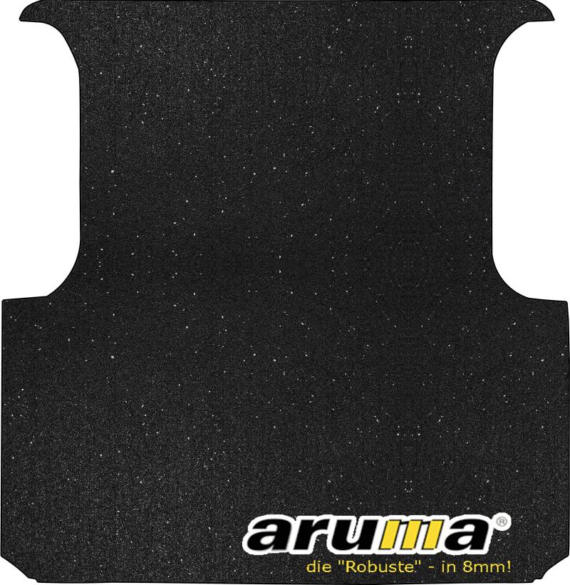 aruma® Antirutschmatte Laderaummatte kompatibel für Toyota Hilux für Doppelkabine, Double Cab, Pickup, ohne Laderaumwanne gemessen ab Baujahr 2015-xx von aruma