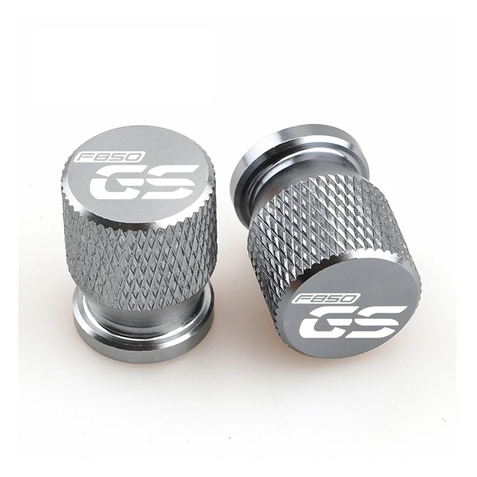 Motorrad Ventilkappen FÜR F 750 GS F850 GS F 850GS ADV Adventure 2PCS Rad Reifen Ventil Air Port Stem Cap CNC Luftdichte Abdeckung(Titanium F850GS) von asdlha