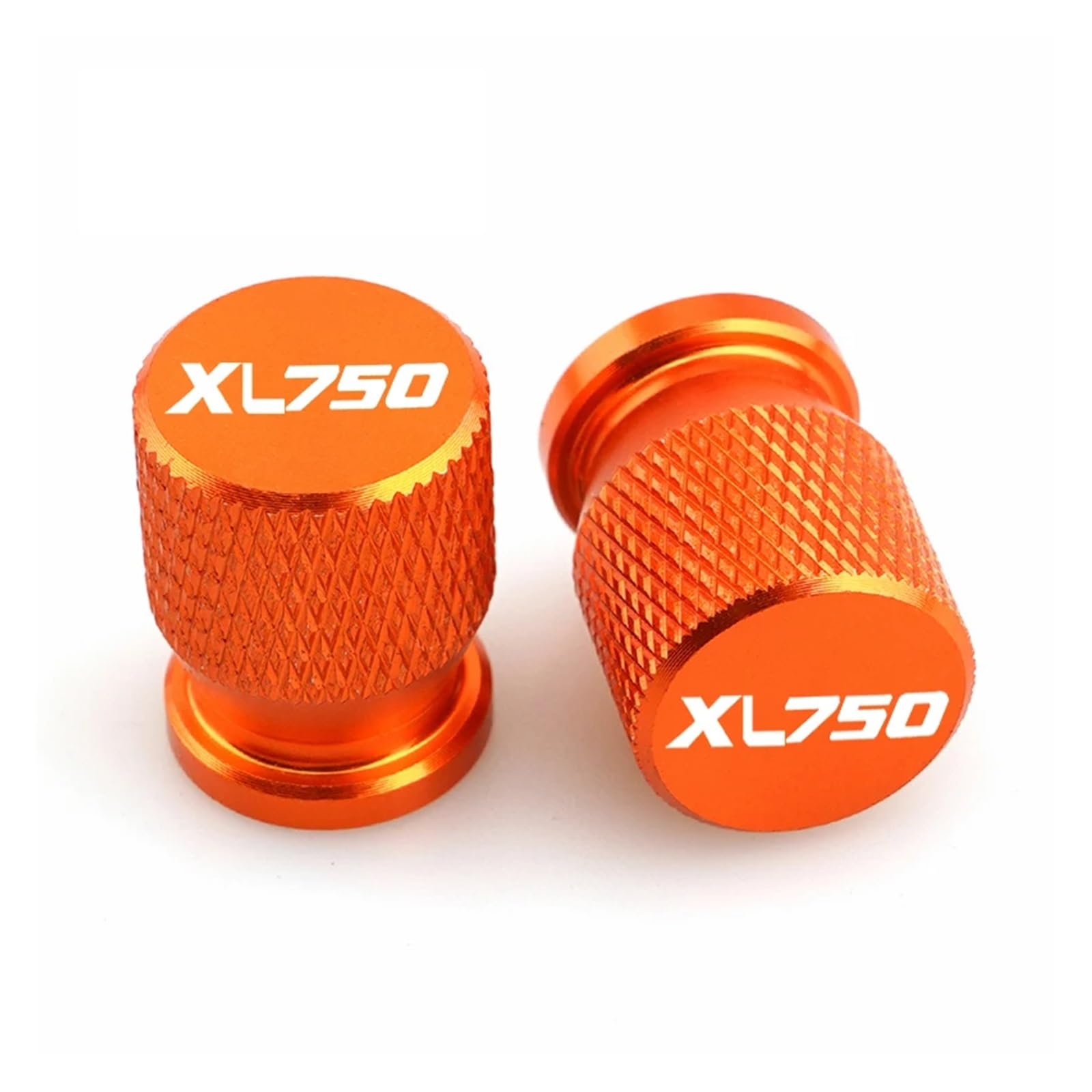 Motorrad Ventilkappen FÜR TRANSALP 600 650 700 XLV Transalp XL750 Transalp750 2PCS Motorrad Reifen Ventil Air Port Stem Abdeckung Kappe Stecker CNC Zubehör(Orange-XL750) von asdlha