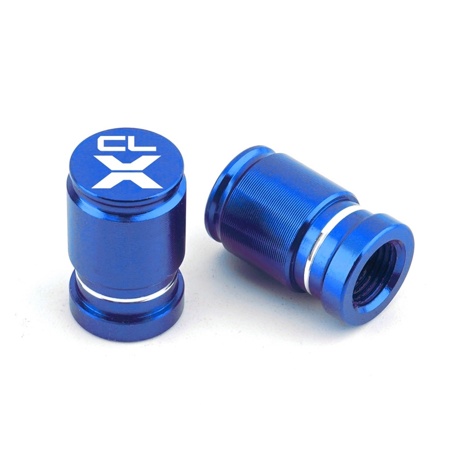 Motorrad Ventilkappen Für CFMOTO CLX700 CLX250 CLX CL-X 700 250 700CLX 250CLX Motorrad CNC Zubehör Rad Reifen Ventil Air Port Stem Caps Abdeckung(Blue) von asdlha