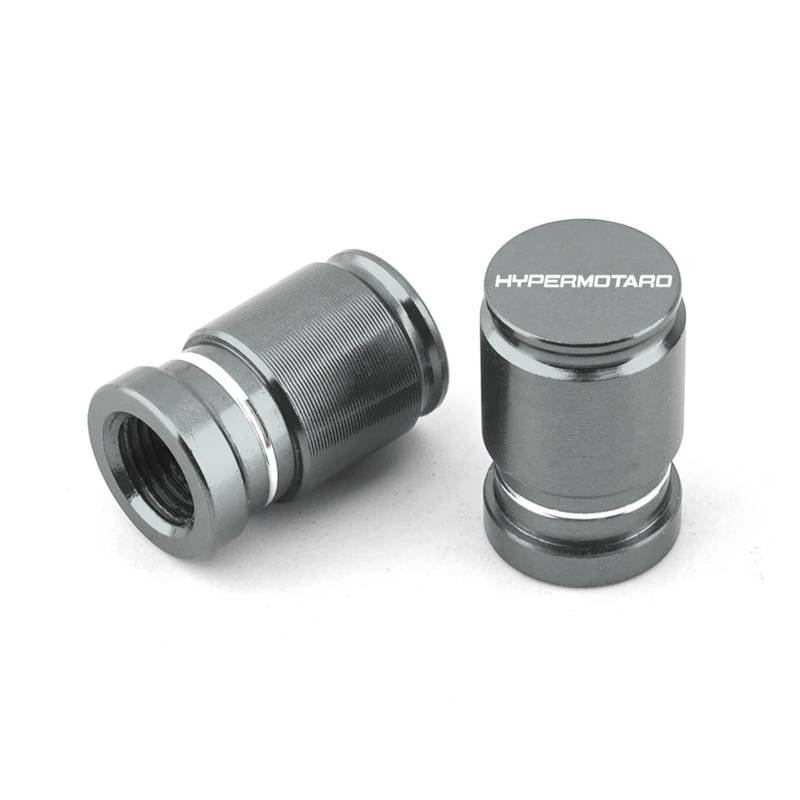 Motorrad Ventilkappen Für Ducati Hypermotard 950 939 821 796 SP 1100 2007-2021 Motorradzubehör Rad Reifen Ventil Air Port Stem Abdeckung Kappe Stecker(Titanium) von asdlha