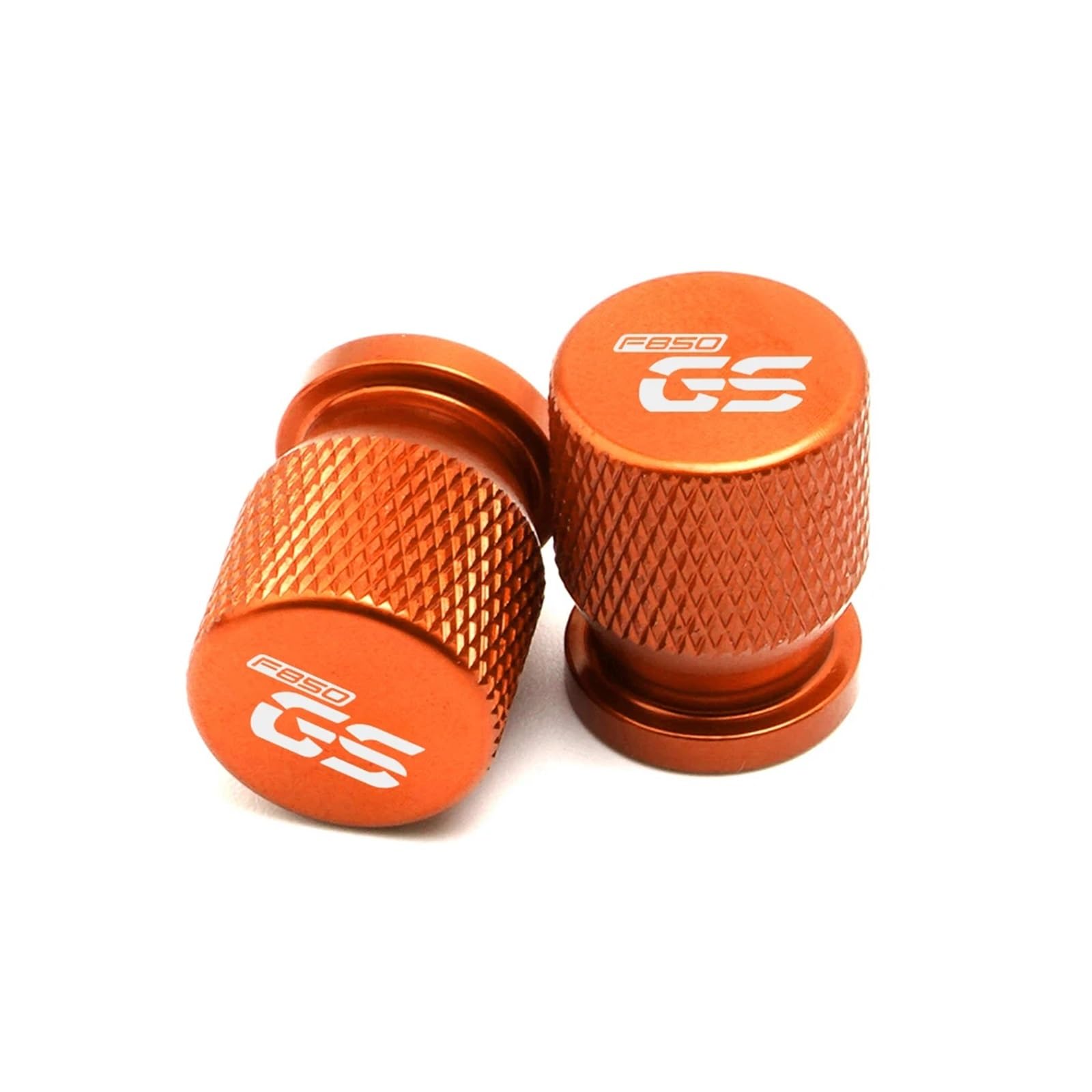 Motorrad Ventilkappen Für F850GS Adventure F850GS 2018-2021 Zubehör Motorrad CNC Aluminium Reifen Ventil Air Port Stem Abdeckung Caps(Orange) von asdlha