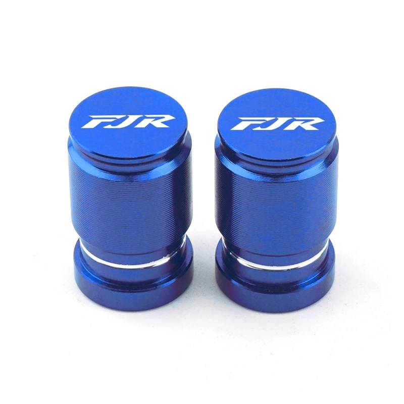 Motorrad Ventilkappen Für FJR1300 FJR 1300 CNC Moto Bike Rad Reifen Ventil Kappen Reifen Felge Air Port Stem Abdeckung Motorrad Zubehör(Blue) von asdlha