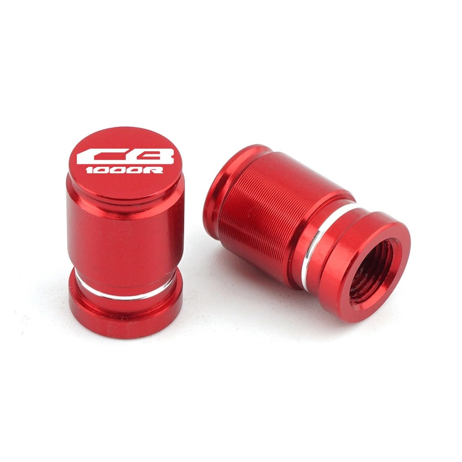 Motorrad Ventilkappen Für Hon@&da CB1000R CB 1000R 2008-2020 2021 2022 Motorrad CNC Zubehör Rad Reifen Ventil Stem Caps Luftdichte Abdeckung(Red) von asdlha