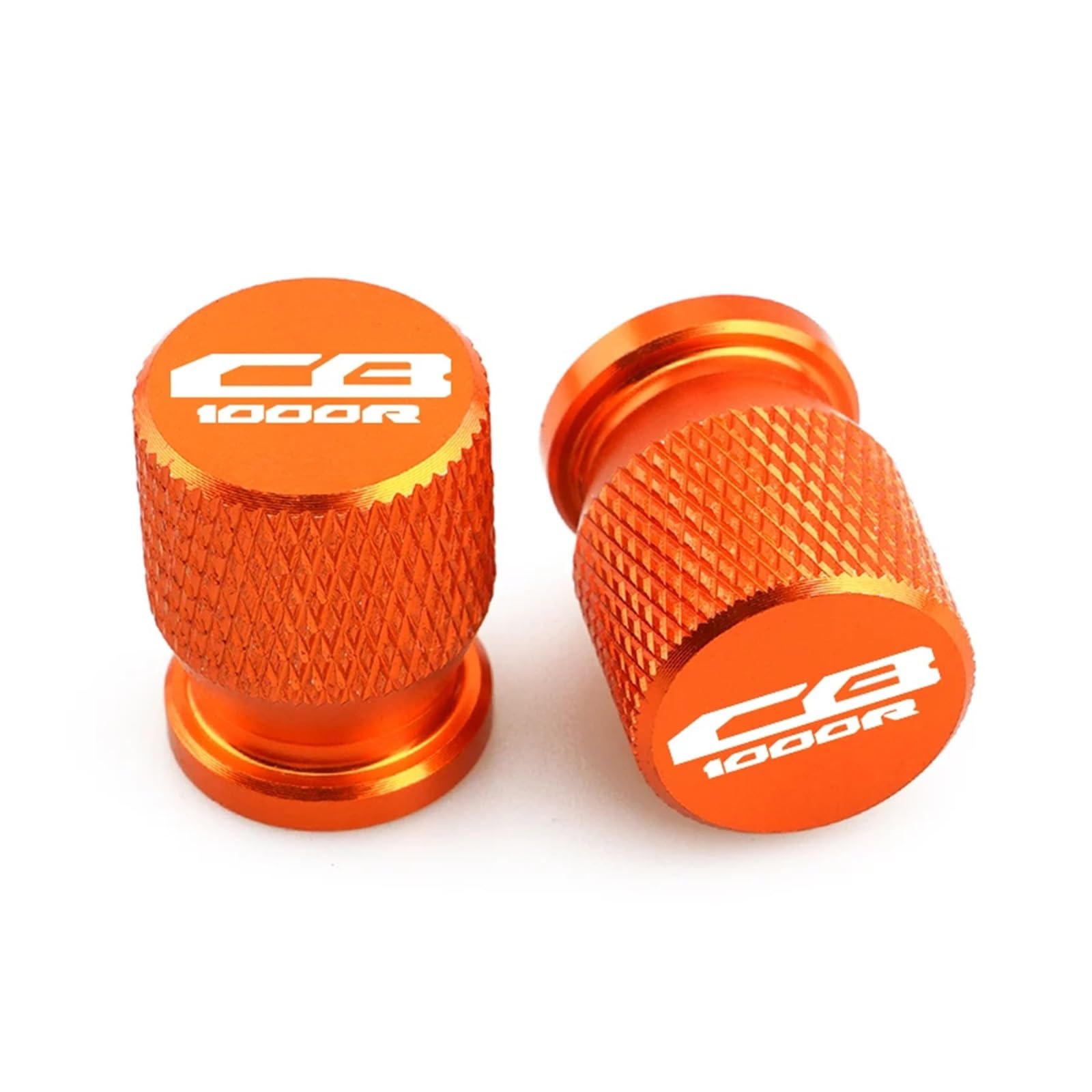 Motorrad Ventilkappen Für Hon@&da CB1000R CB 1000R 2008-2020 Motorrad CNC Zubehör Rad Reifen Ventil Stem Caps Luftdichte Abdeckungen(Orange) von asdlha