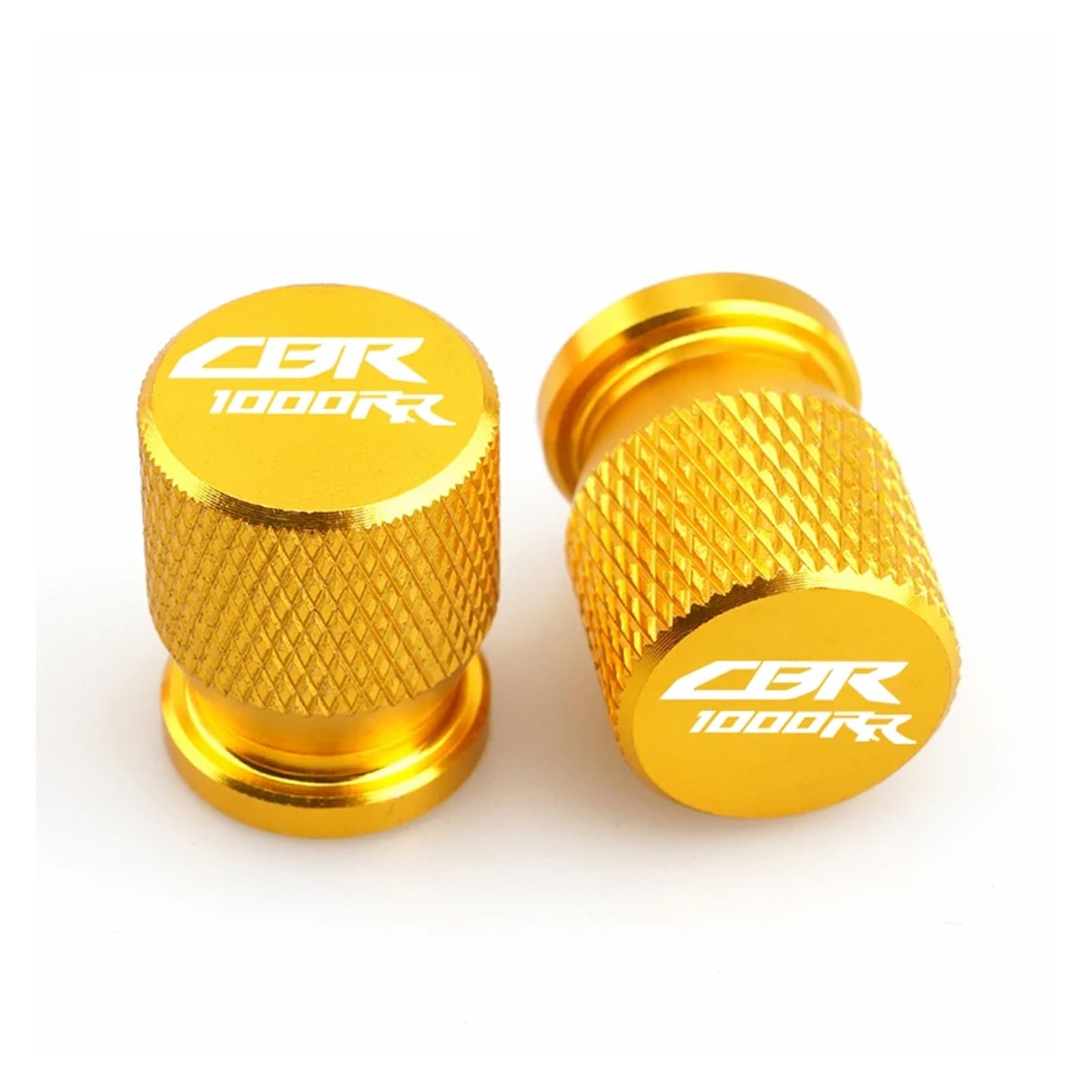 Motorrad Ventilkappen Für Hon@&da CBR1000RR CBR1000 CBR1000 RR CBR 1000 Cbr1000 2PCS Motorrad Reifen Ventil Air Port Stem Cap Abdeckung Stecker CNC Aluminium(Yellow CBR1000RR) von asdlha