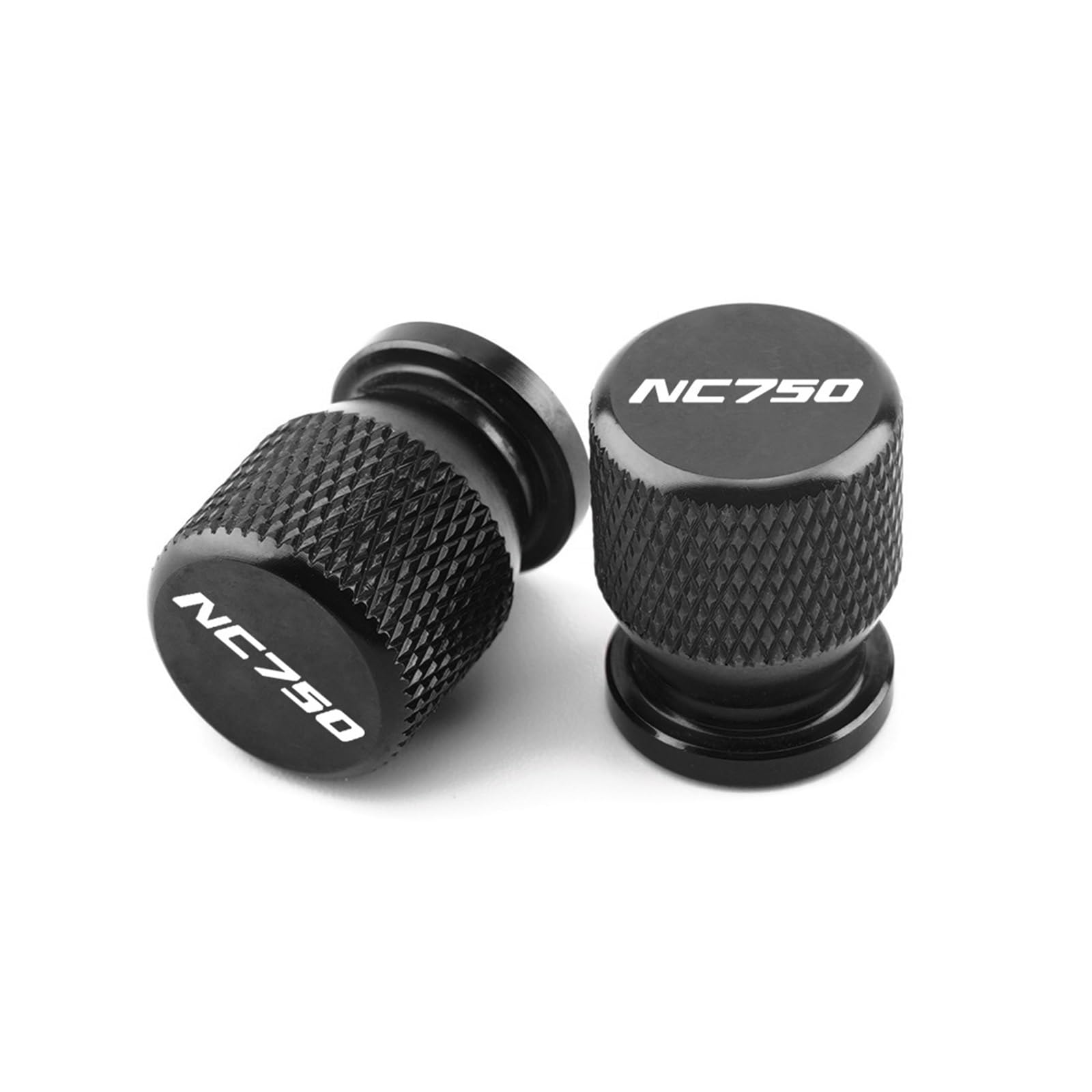 Motorrad Ventilkappen Für Hon@&da NC700 NC700X NC750 NC750X NC 700 750 X CNC Motorrad Aluminium Rad Reifen Teile Ventil Stem Caps Abdeckung(Black) von asdlha