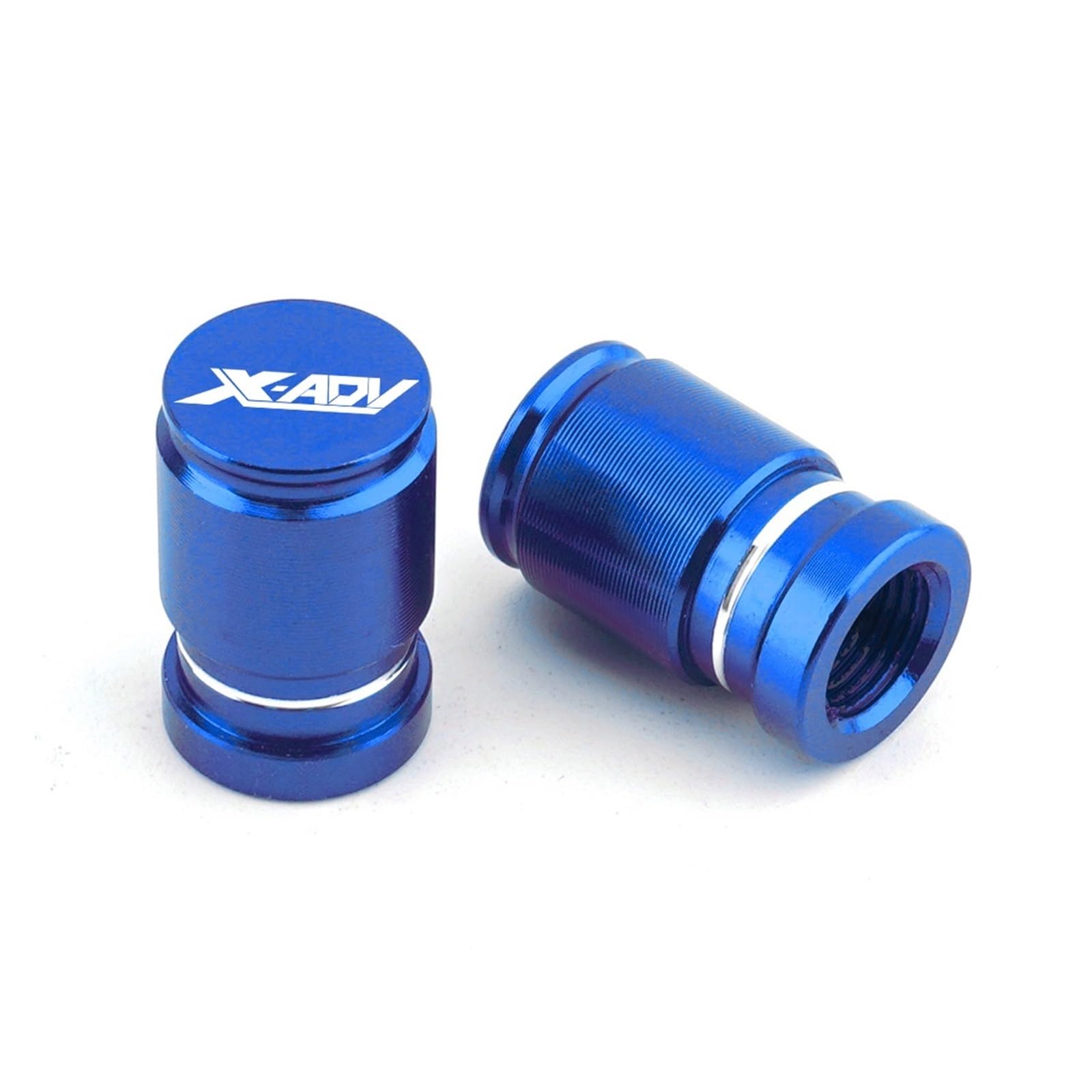 Motorrad Ventilkappen Für Hon@&da XADV X ADV X-ADV 750 XADV750 Motorrad Zubehör CNC Aluminium Rad Reifen Ventil Stem Caps Covers Stecker(Blue) von asdlha