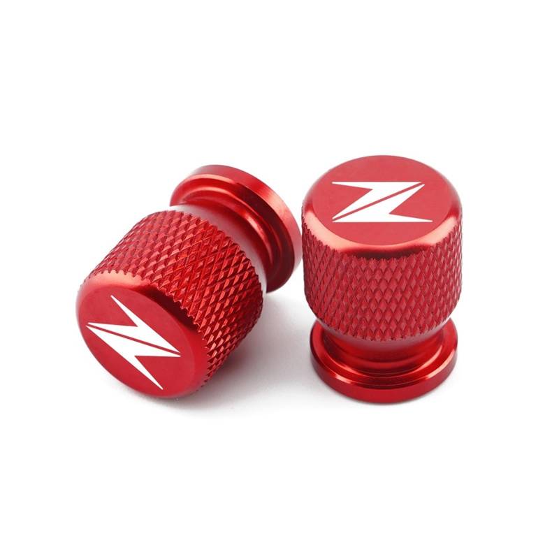 Motorrad Ventilkappen Für Ka@&wasaki Z400 Z900 Z800 Z750 Z1000 Z650 Z300 Z1000SX ZX10R ZX6R Motorrad Rad Reifen Teile Ventil Stem Caps Abdeckung(Red) von asdlha