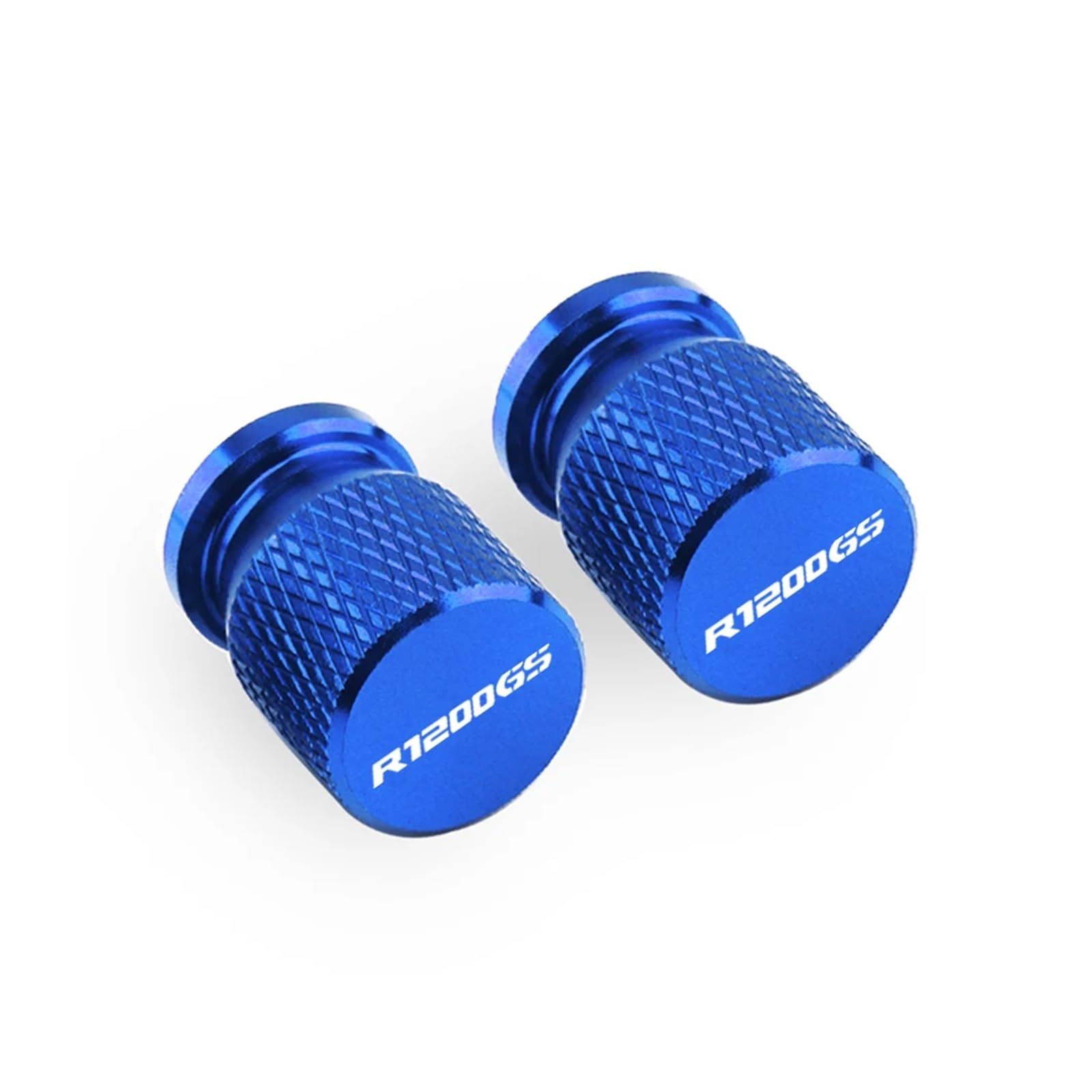 Motorrad Ventilkappen Für R1250GS R1200GS F850GS F750GS G310 GS R Stem Covers Aluminiumlegierung Airdust Reifenventilkappe CNC Motorradzubehör(Blue) von asdlha