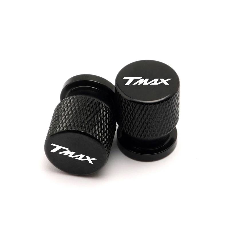 Motorrad Ventilkappen Für Tmax 530 2012-2015 TMAX 500 2008-2011 T-MAX 560 Tmax560 Motorrad CNC Reifen Ventil Stem Caps Luftdichte Abdeckungen(Black) von asdlha