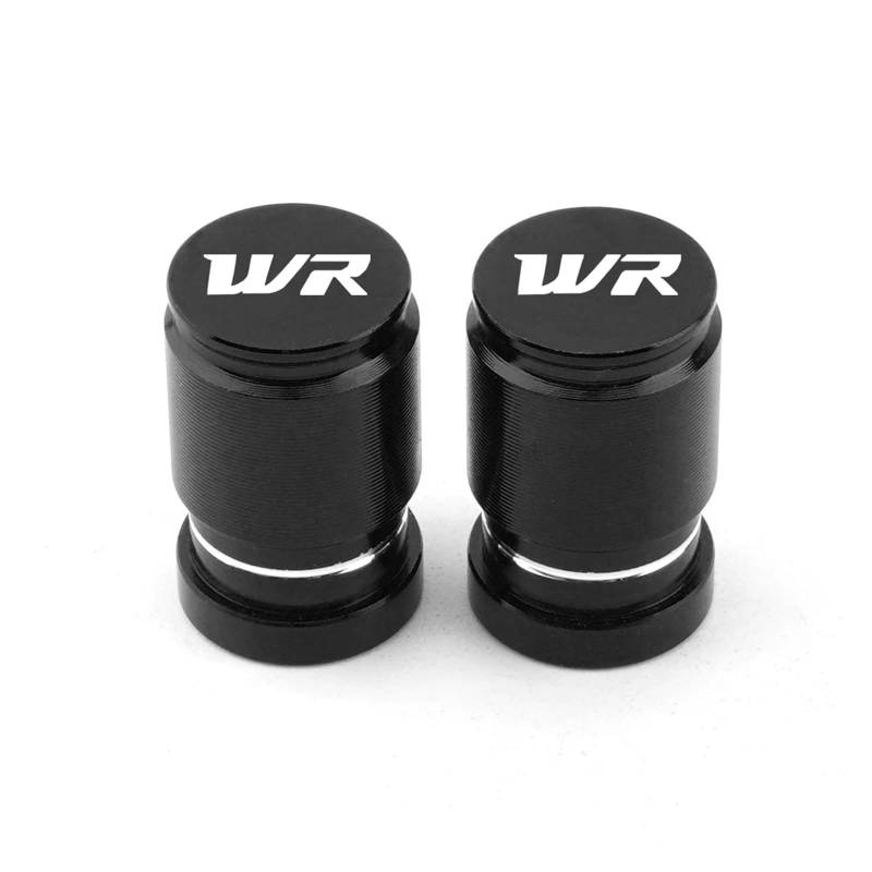 Motorrad Ventilkappen Für WR250F WR250R WR250X WR450F WR 250 450 250F 450F 250R 250X FRX Motorrad Reifen Ventil Air Port Stem Abdeckung Kappe Stecker(Black) von asdlha