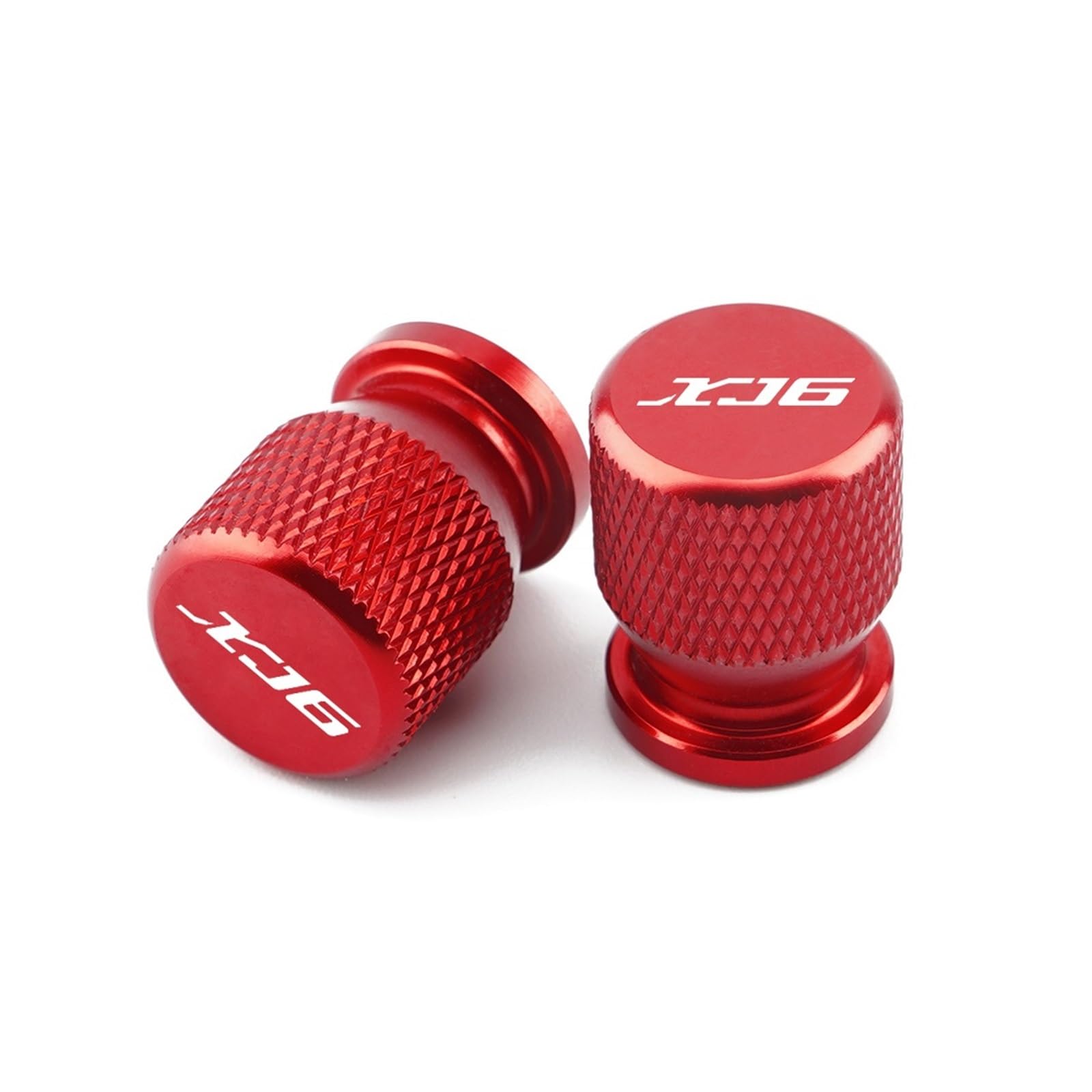 Motorrad Ventilkappen Für XJ6 N Diversion 2009-2015 Alle Jahre Motorrad Universal CNC Rad Reifen Teile Ventil Stem Caps Abdeckung(Red) von asdlha