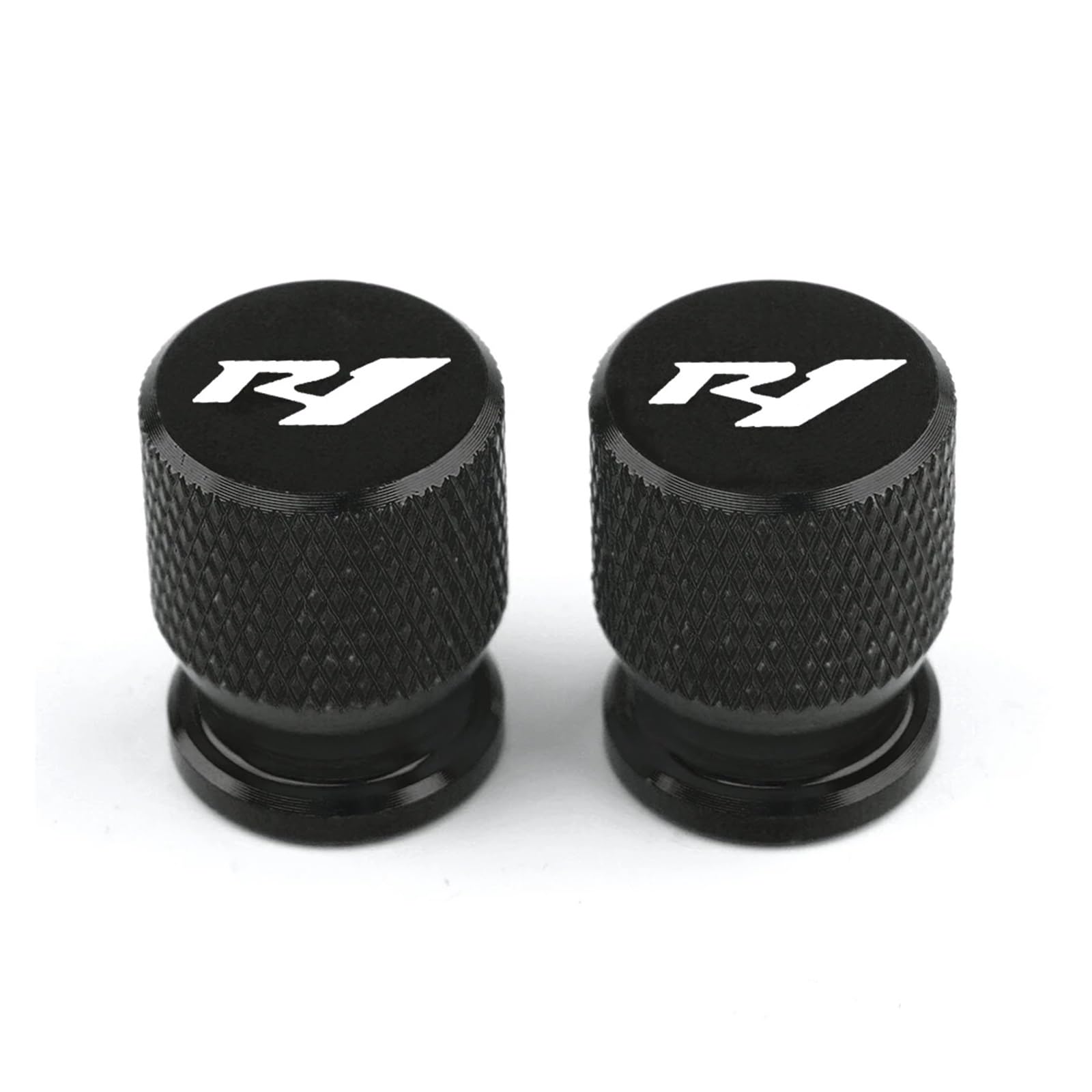 Motorrad Ventilkappen Für YZF R1 R3 R6 R1M R1S YZFR1 YZFR3 YZFR6 YZF-R1 YZF-R3 YZF-R6 Motorrad Rad Reifen Ventil Air Port Stem Abdeckung Caps(R1-Black) von asdlha