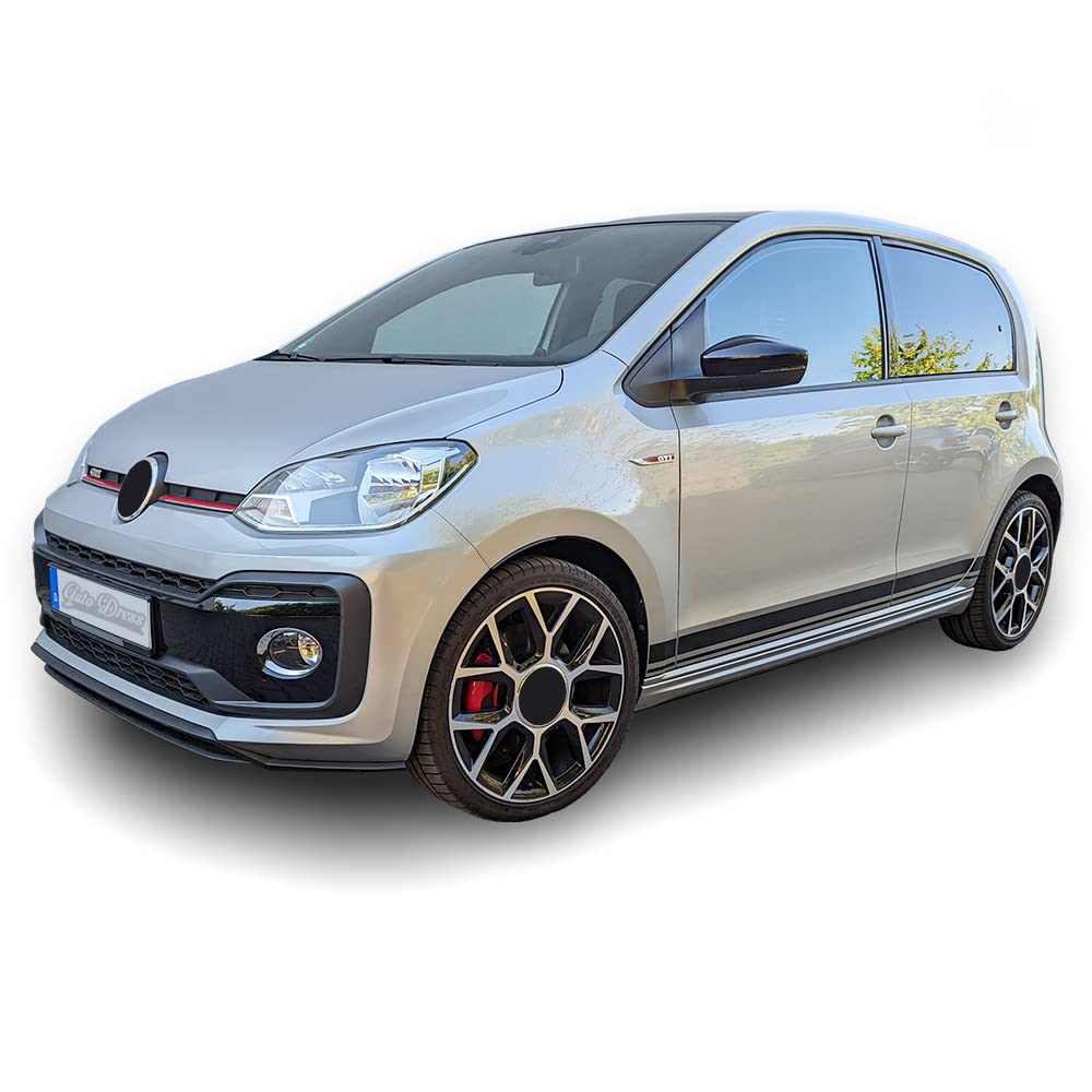 Auto-Dress Seitenstreifen Aufkleber Set/Dekor passend für VW UP GTI - Motiv: Original (100 White Gloss) von Auto-Dress