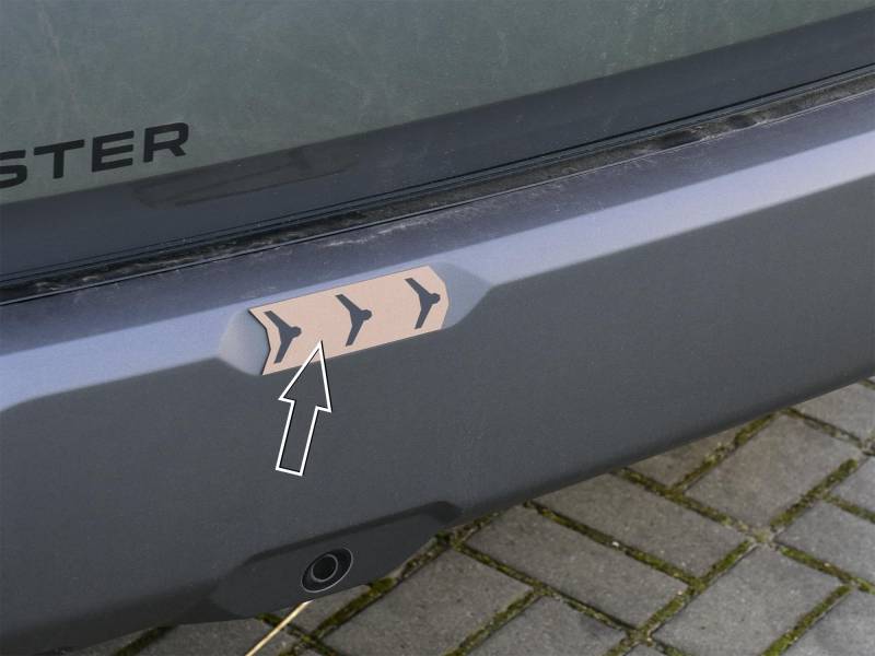 Stahlabdeckung für 2024+ Dacia.Duster III 3 (P1310) | Außen-Abzeichen - COPPER-BROWN Stil | 4 Stück Essential Expression Journey Extreme DUSTER Tuning Zubehör von autoCOVR