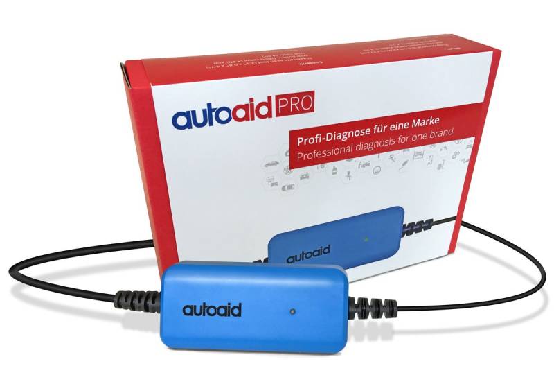 autoaid® Pro Kfz Diagnosegerät für Mercedes & Smart - herstellerspezifischen Tiefendiagnose inkl. Service Reset, Codierung, Grundeinstellungen UVM. von autoaid