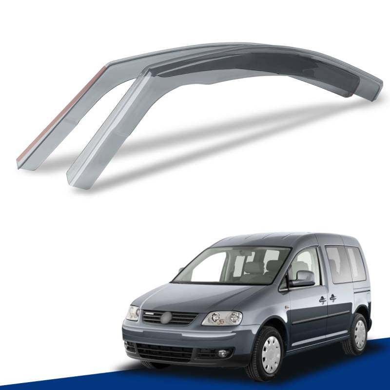 autozen Windabweiser Autofenster, Windabweiser für VW Caddy MK3 or MK4 2004-2020 von autozen